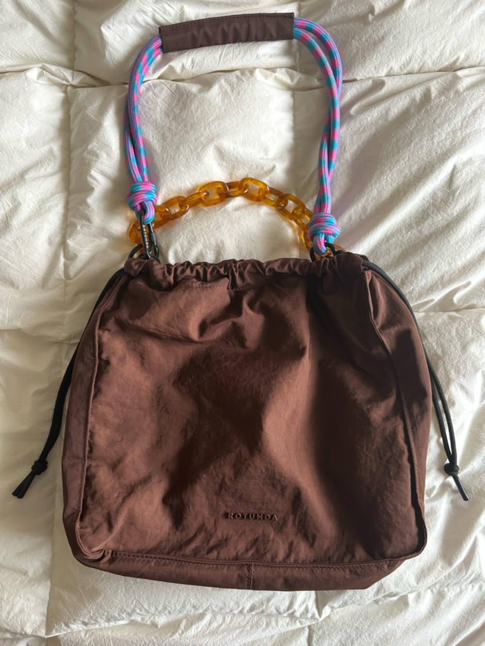 Rotunda Sant Hobo Bag , Brownie